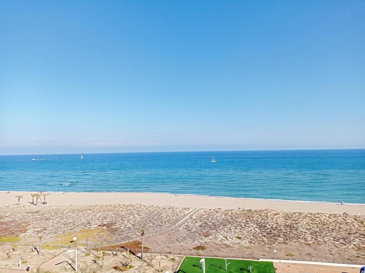 Appartement 3 Pieces Front De Mer Le Barcarès Dış mekan fotoğraf